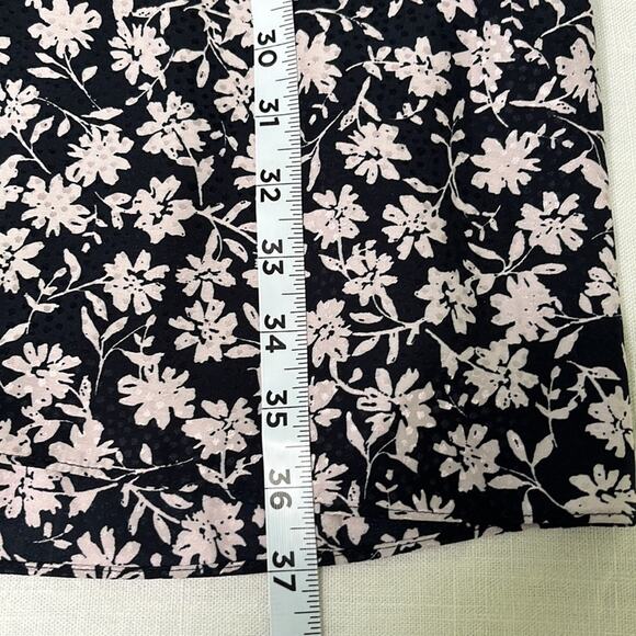 Rebecca Taylor Silk Blend Floral Dress Size 4 - Picture 7 of 7